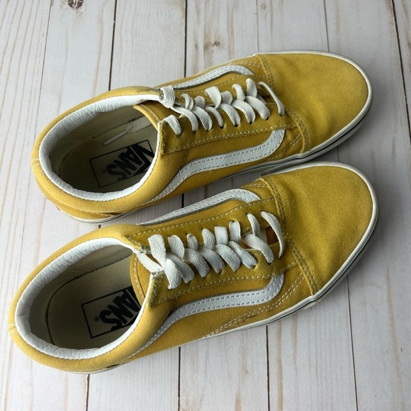 💫VANS Old Scool Sneakers, Yellow, Men’s 6.5, Women’s 8 - Picture 4 of 7